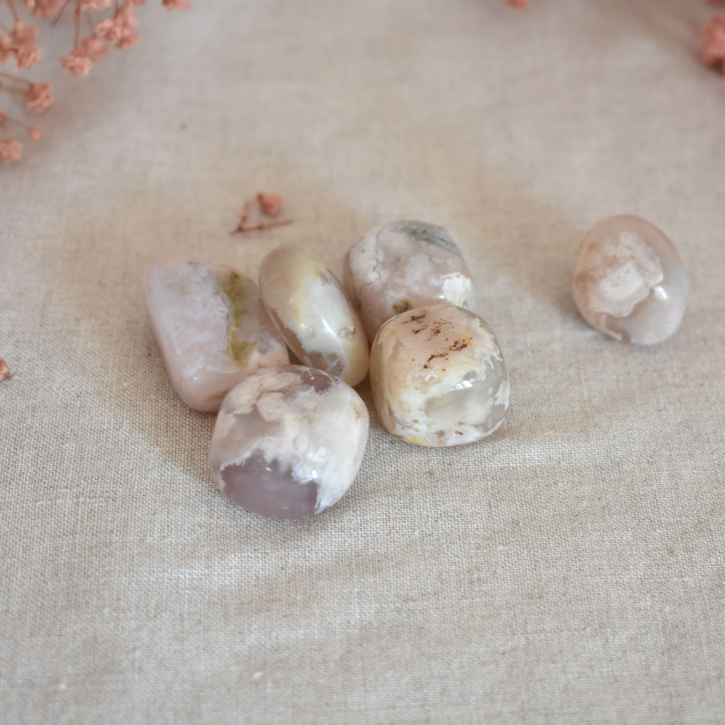 Agate cerise – douceur émotionnelle, vitalité et réconfort
