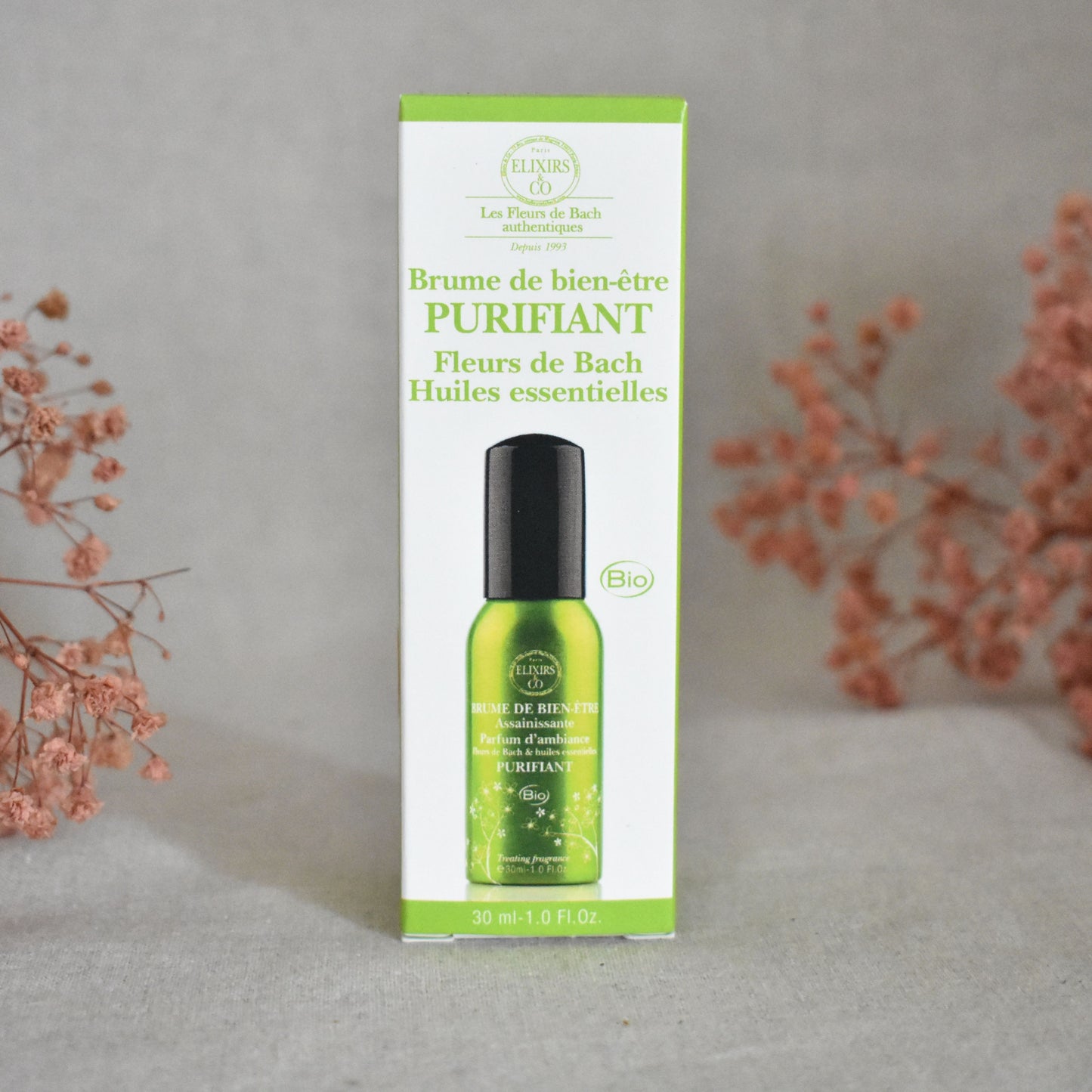 Brume de bien-être PURIFIANT – Assainir & clarifier l’atmosphère