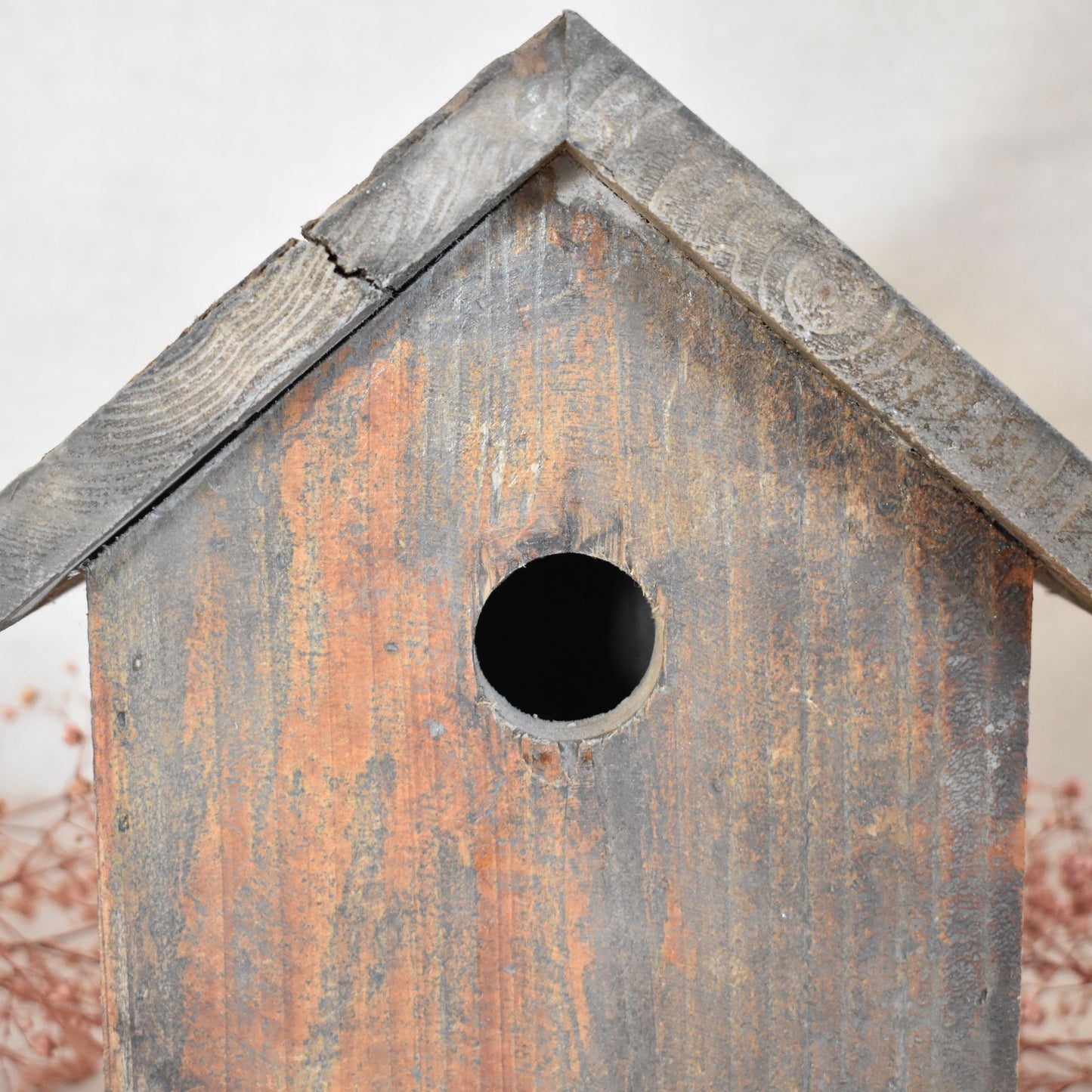 Nichoir à oiseaux en bois décoratif style maison de campagne