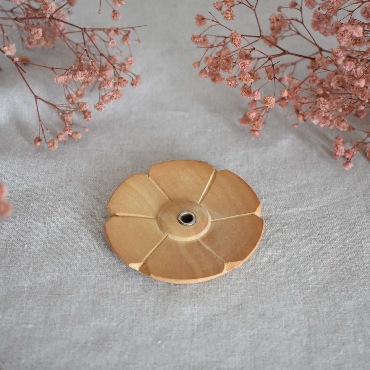 Porte encens Fleur solaire