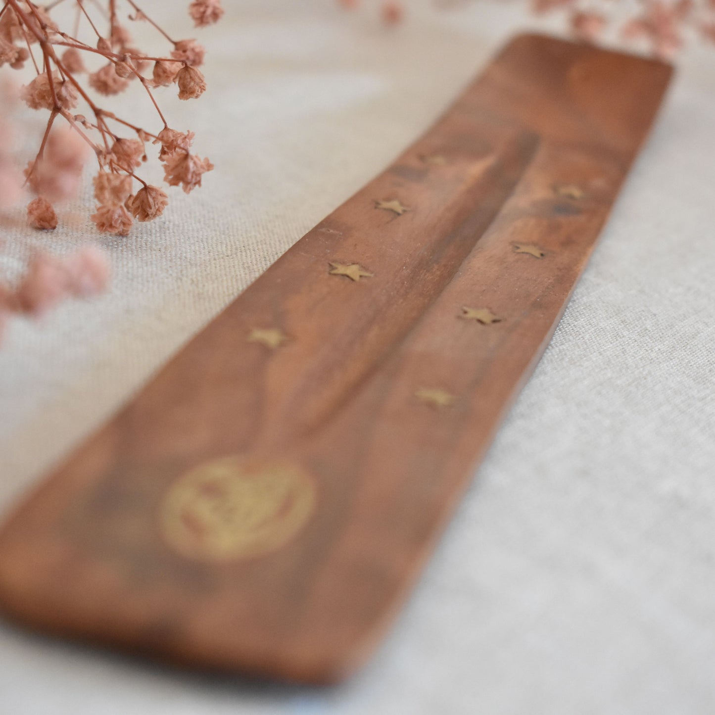 Porte encens en bois