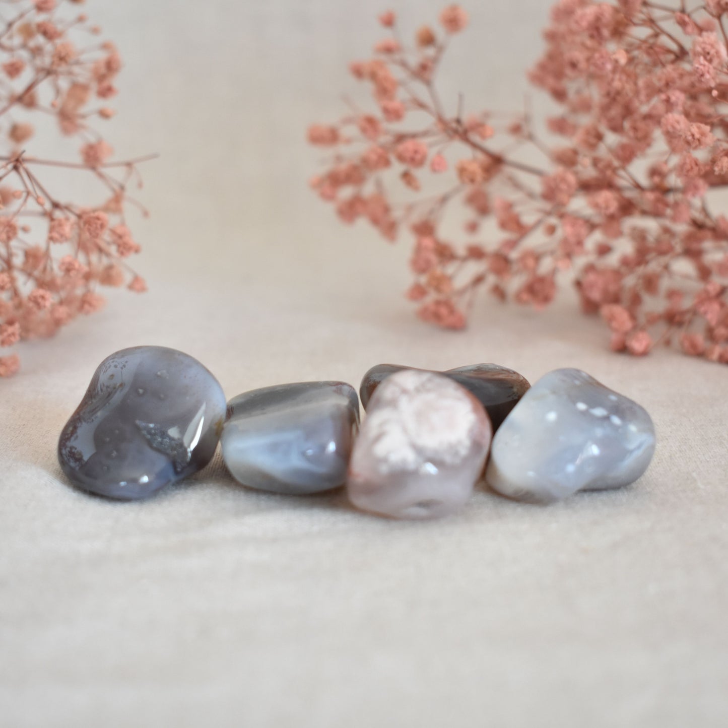 Agate Botswana – réconfort, stabilité et douceur intérieure