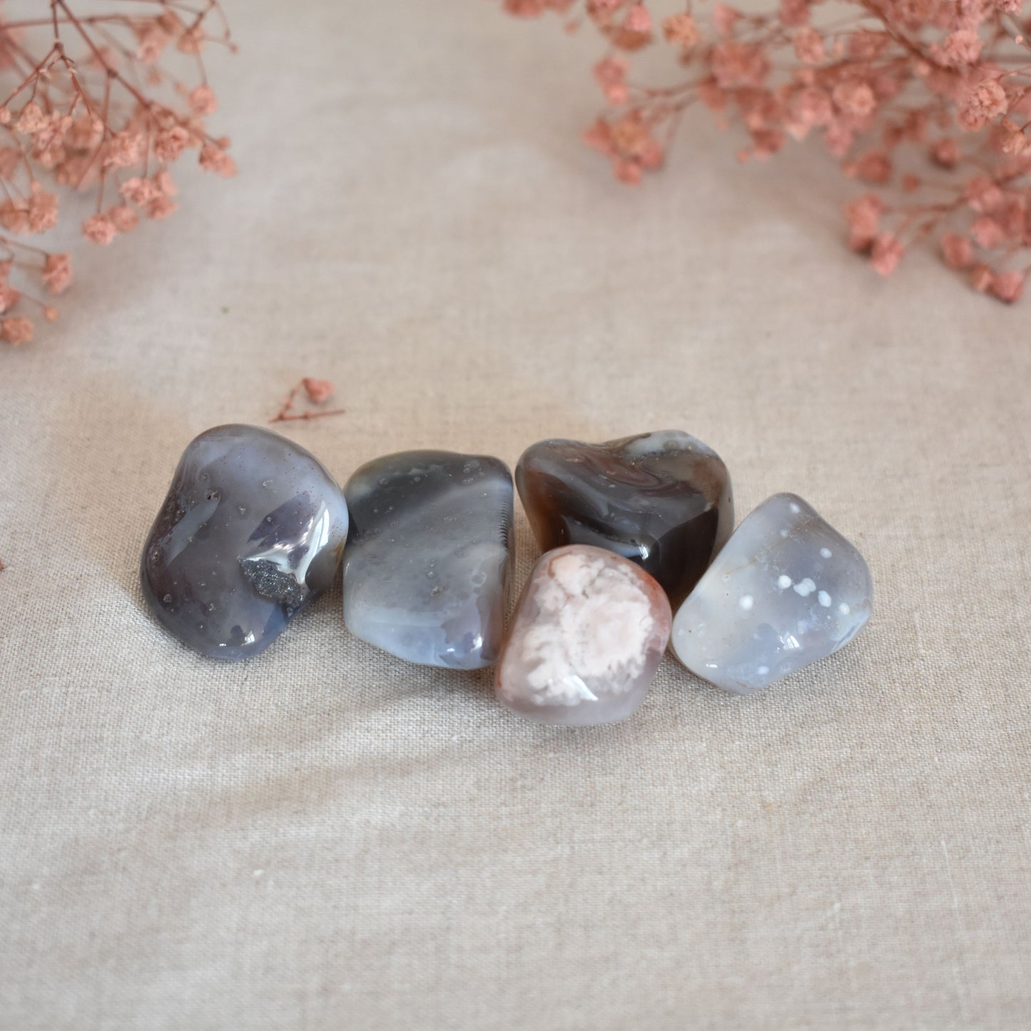 Agate Botswana – réconfort, stabilité et douceur intérieure