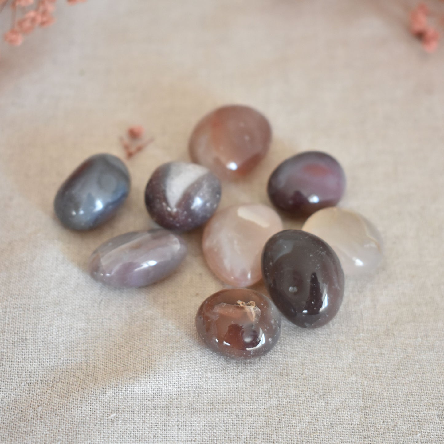 Agate du Mozambique – douceur, stabilité et apaisement intérieur