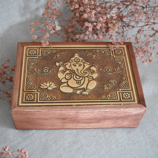 Boite à tarots Ganesh
