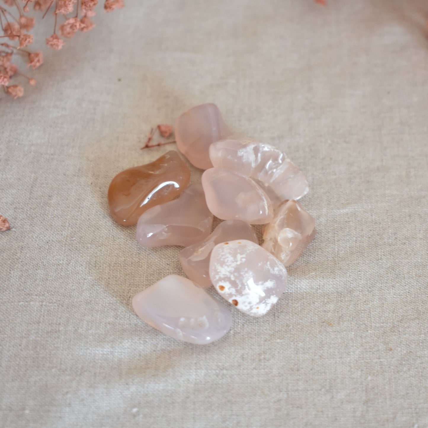Calcédoine rose – douceur, apaisement et amour de soi