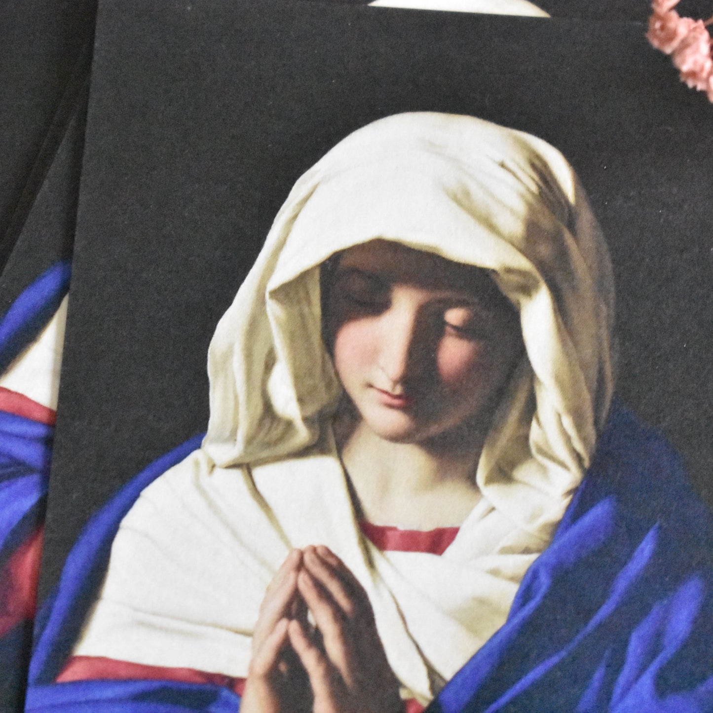 Carte postale Praying Madonna