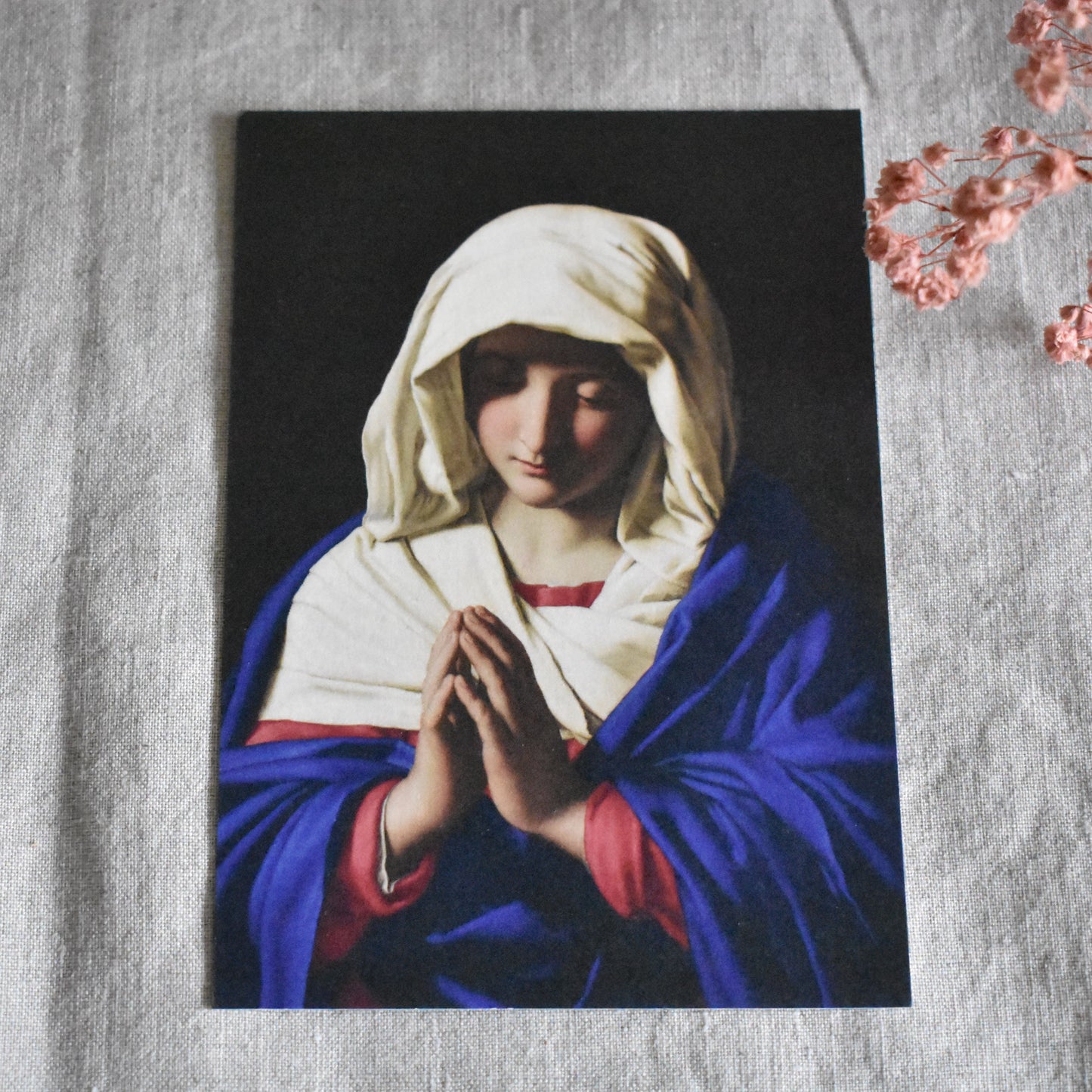 Carte postale Praying Madonna