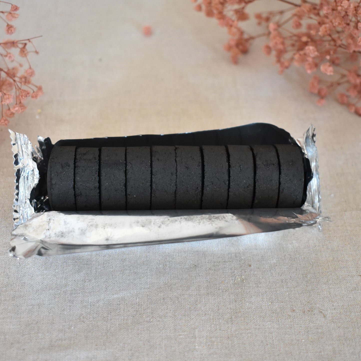 Charbon encens pastilles – Lot de 10 pour brûler l’encens