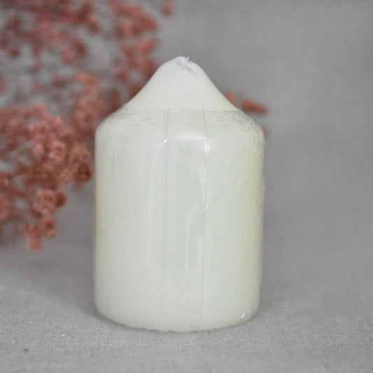 Cierge blanc – 75 x 50 mm