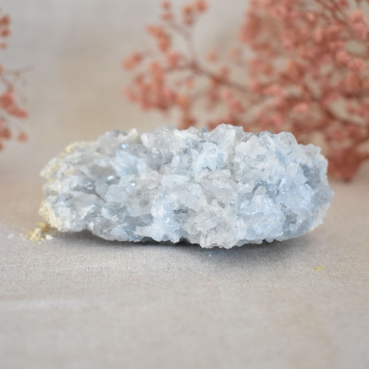 Druse célestine naturelle de 290 g