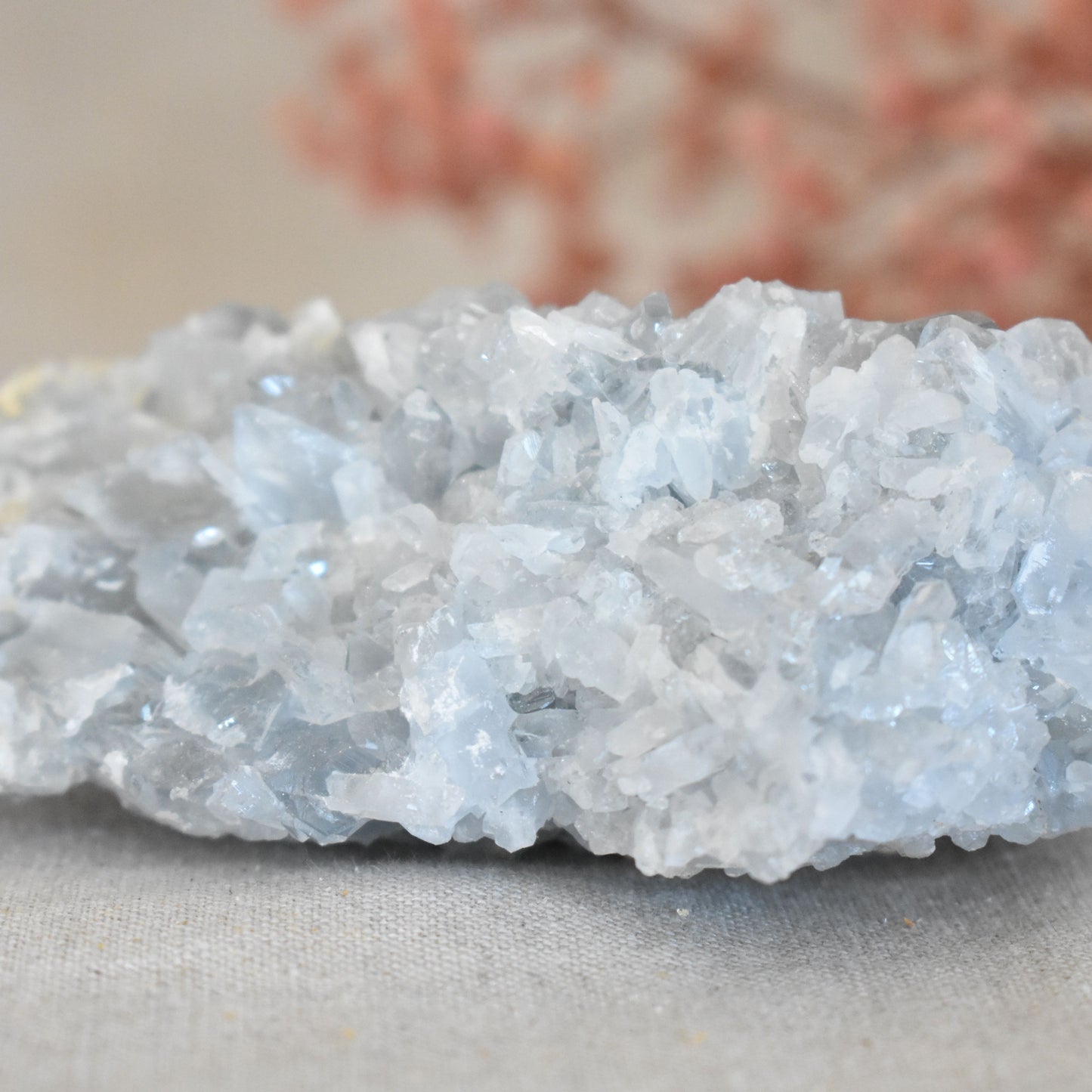 Druse célestine naturelle de 290 g