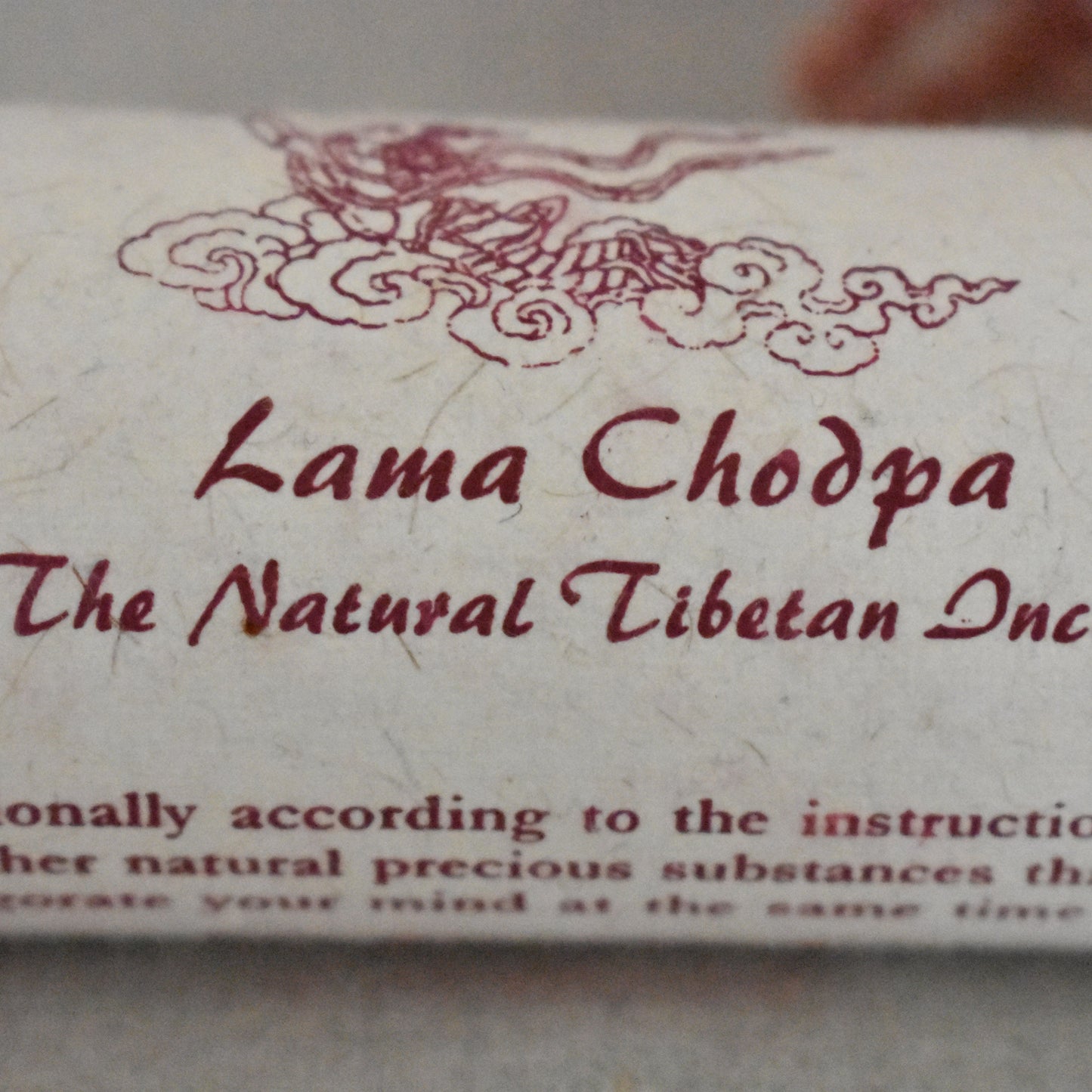 Encens tibétain Lama Chodpa naturel - Recueillement et méditation