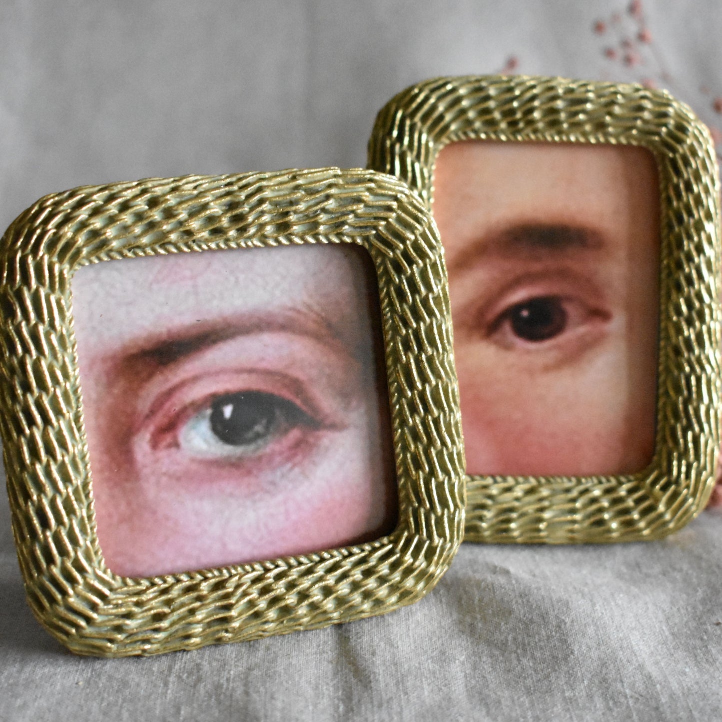 Mini cadre doré Rectangle