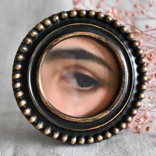 Mini cadre noir Rond
