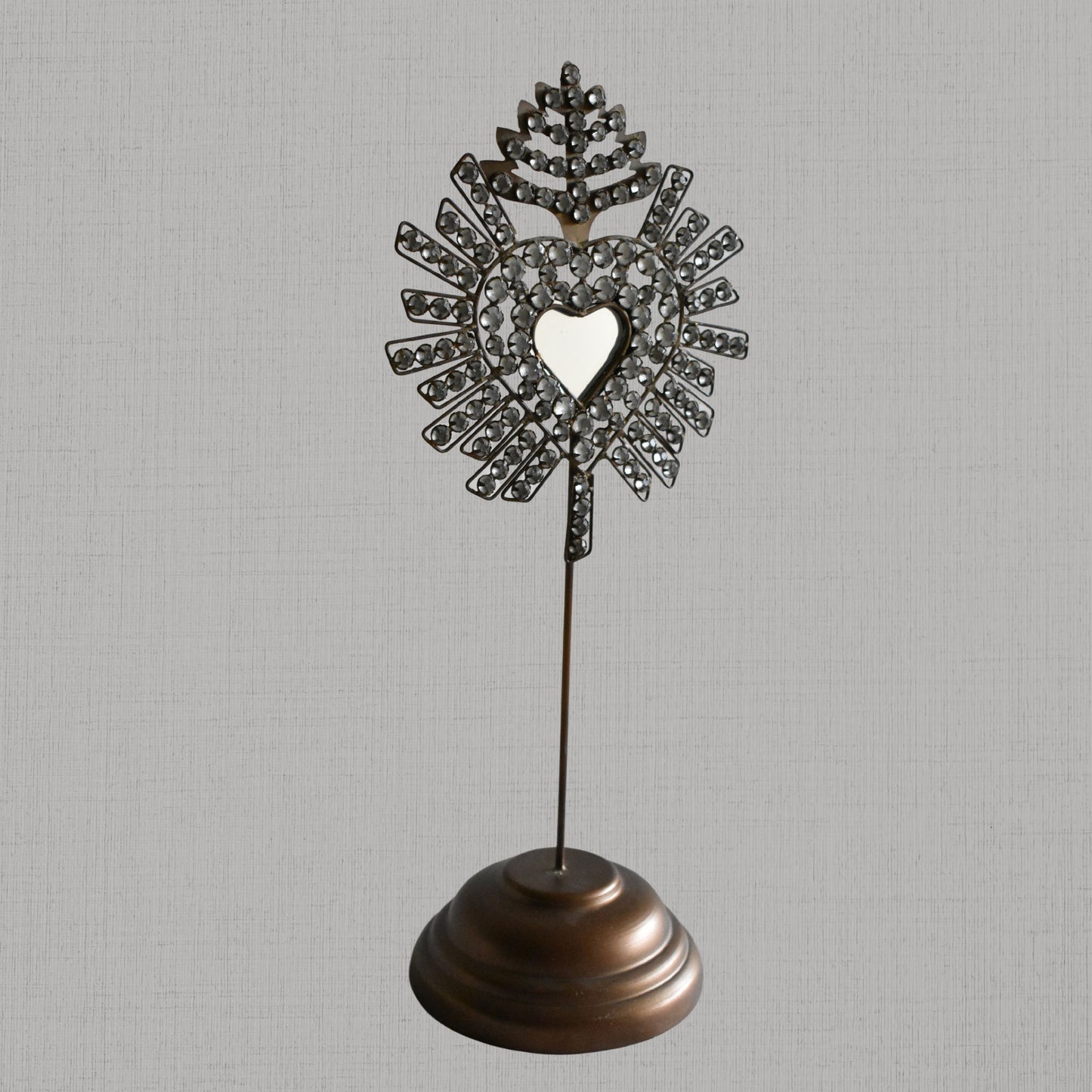 Miroir Cœur Ex-Voto Diamant