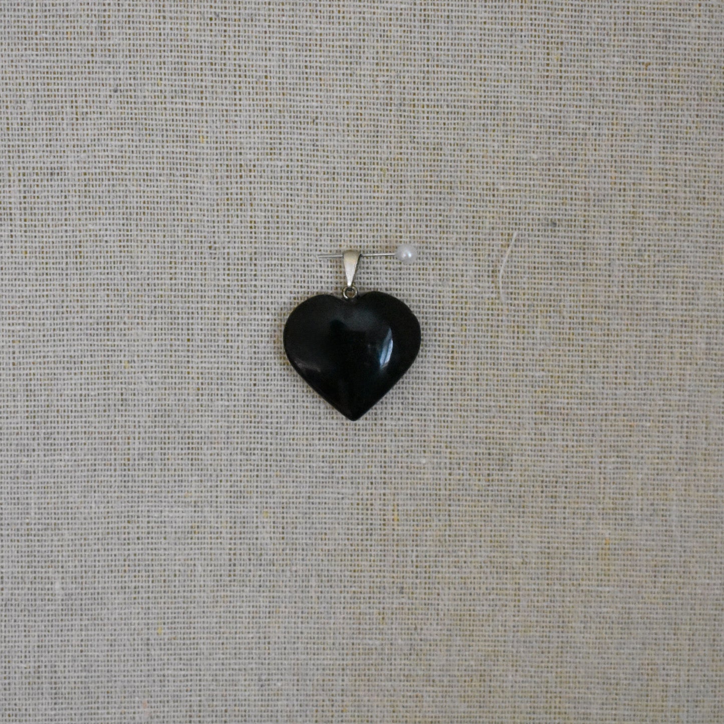 Pendentifs cœur en pierre naturelle