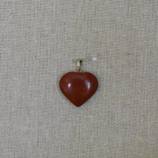 Pendentifs cœur en pierre naturelle