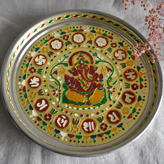 Plat d'offrandes Ganesh