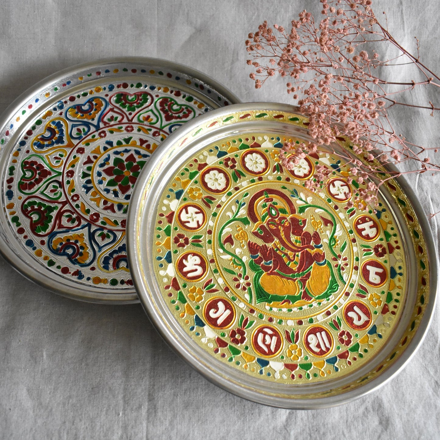 Plat d'offrandes Ganesh