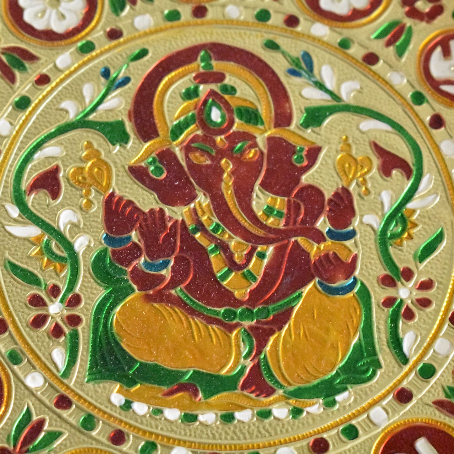 Plat d'offrandes Ganesh