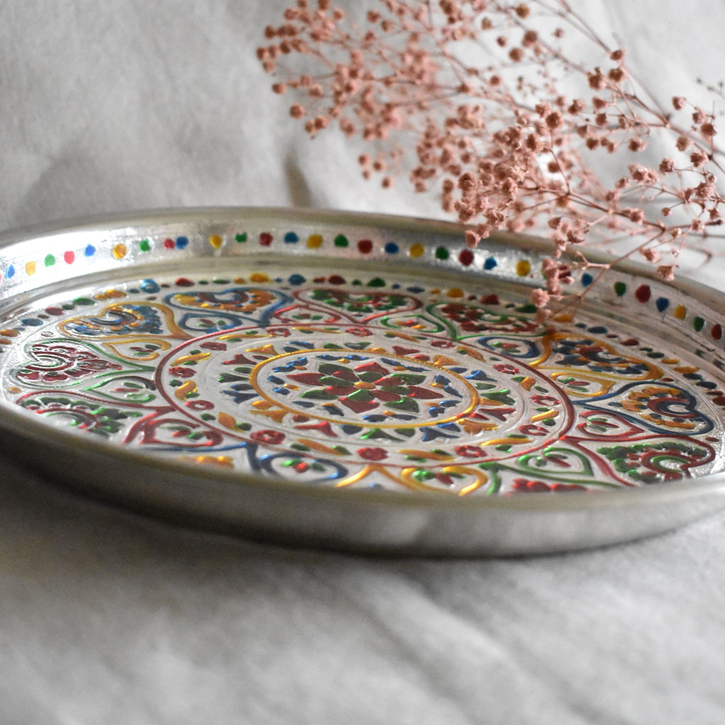 Plat d'offrandes Mandala