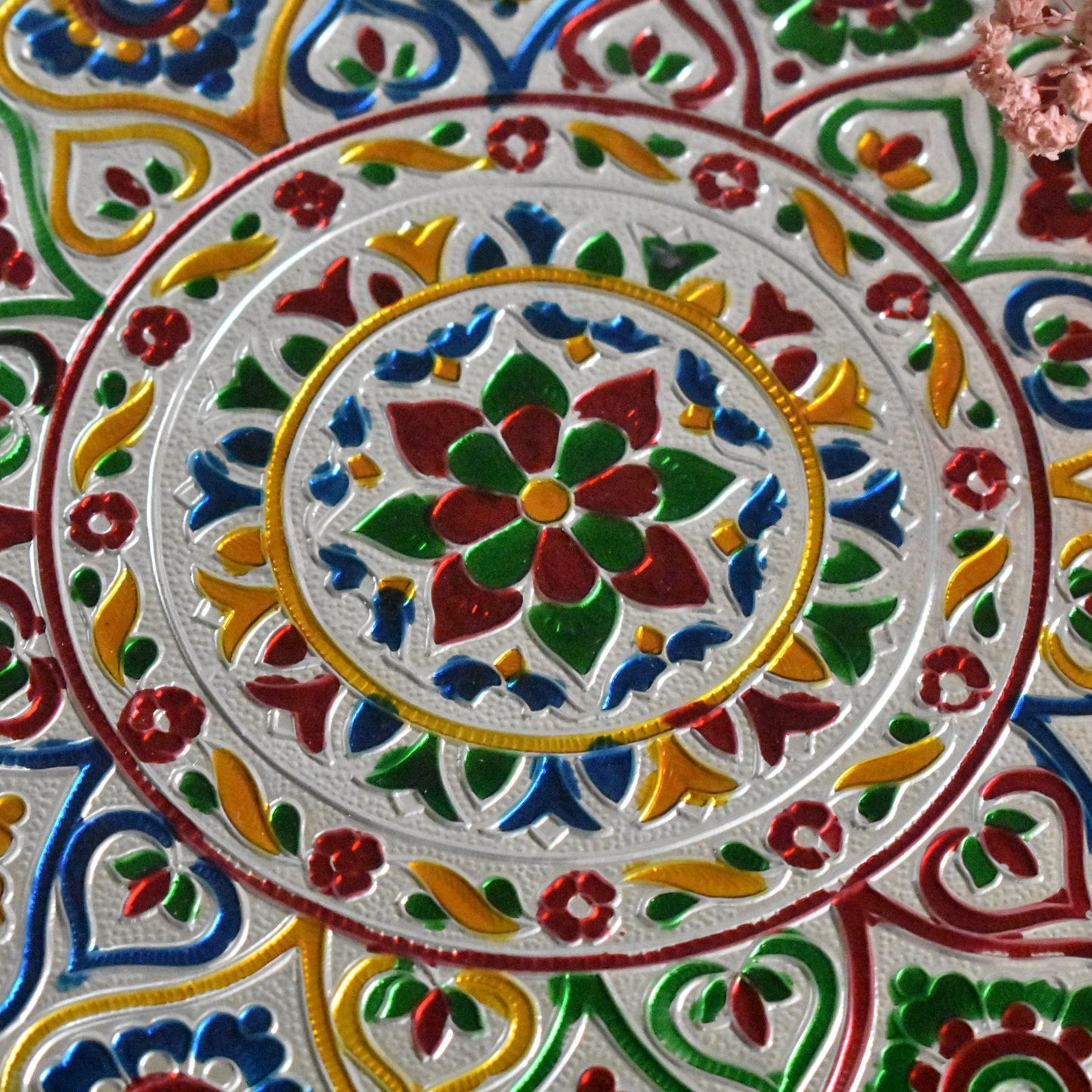 Plat d'offrandes Mandala