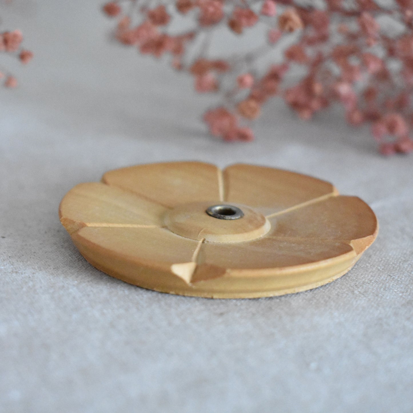 Porte encens Fleur solaire